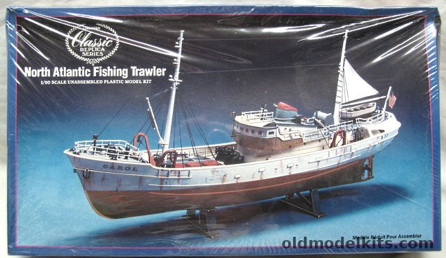 Lindberg 1/96 North Atlantic Fishing Trawler - (Ex-Pyro and Life-Like), 77222 plastic model kit